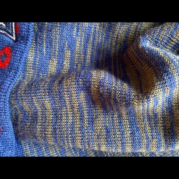 Adidas NY Rangers Long Pom Beanie Hat - Picture 6 of 6